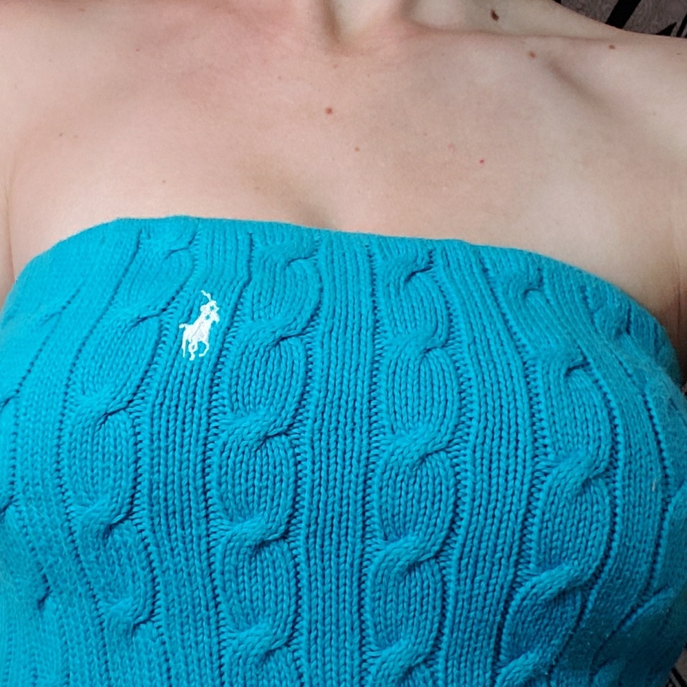 Vintage Polo by Ralph Lauren knit tube top